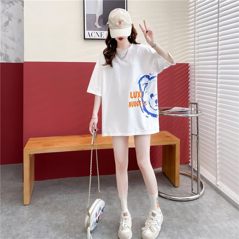 スタイリッシュ   一目惚れ Tシャツ カットソー＜F-3584＞