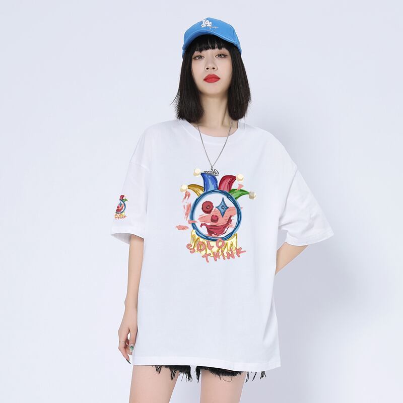 話題沸騰中   カジュアル 6色 半袖Tシャツ＜F-8164＞