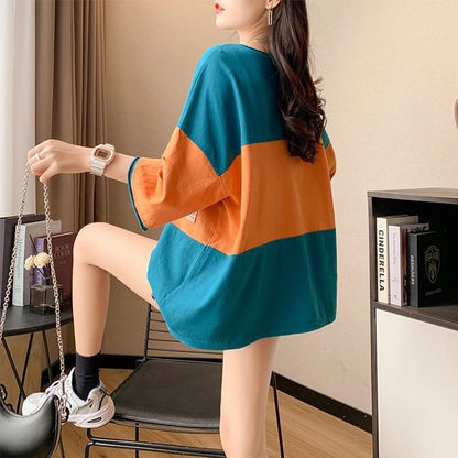 オシャレ度満点   美感いっぱい カットソー＜F-3042＞
