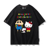 今季人気 男女兼用 カジュアル プリント Tシャツ F-13466