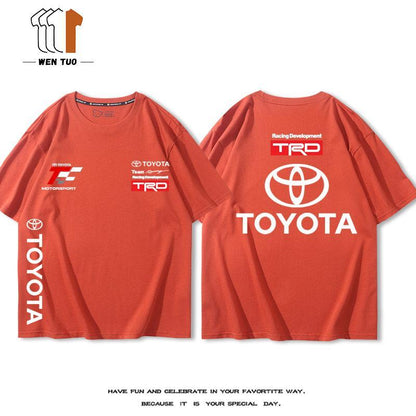 男女兼用 肌触りよい ファッション Tシャツ F-13386