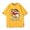 男女兼用 カジュアル プリント Tシャツ F-13425