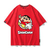 男女兼用 カジュアル プリント Tシャツ F-13425