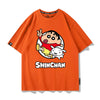 男女兼用 カジュアル プリント Tシャツ F-13425