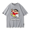 男女兼用 カジュアル プリント Tシャツ F-13425