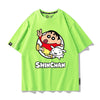 男女兼用 カジュアル プリント Tシャツ F-13425