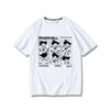 男女兼用 プリント カジュアル 半袖 Tシャツ F-13615