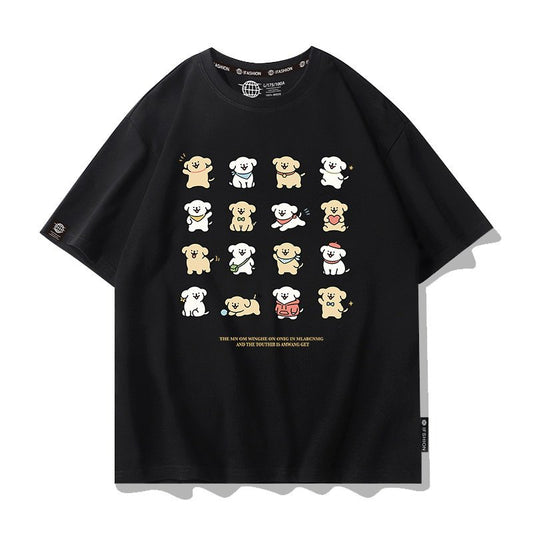 男女兼用 売れ筋 カジュアル 半袖 Tシャツ F-13419