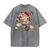 売れ筋 カジュアル プリント Tシャツ F-13442