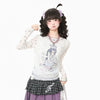 透け感 メッシュ 長袖 シースルー Tシャツ F-13575