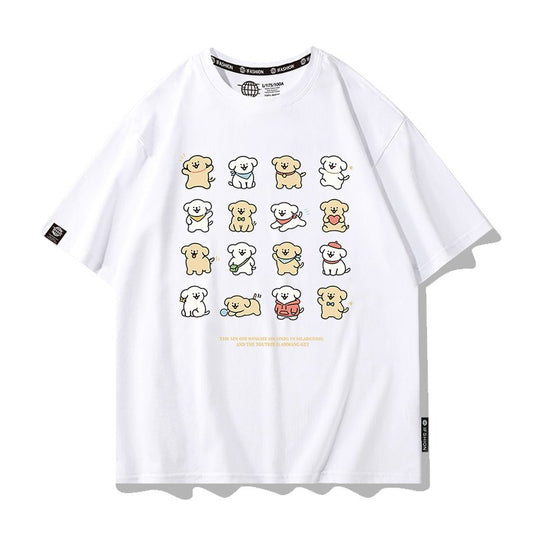 男女兼用 売れ筋 カジュアル 半袖 Tシャツ F-13419