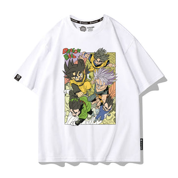 男女兼用 トレンドアイテム  プリント 半袖 Tシャツ F-13568