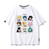 男女兼用 売れ筋 カジュアル 半袖 Tシャツ F-13427