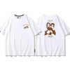 【半額！8月31日まで】トレンドアイテム 男女兼用 カジュアル 半袖 Tシャツ F-13605