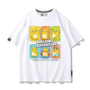 男女兼用 シンプル カジュアル Tシャツ F-13451