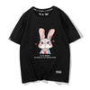 男女兼用 人気上昇中 プリント 半袖 Tシャツ F-13599