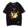 男女兼用 合わせやすい プリント 半袖 Tシャツ F-13600