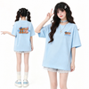 かわいい コーディネーター シンプル プリント Tシャツ F-13576