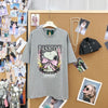 大人気アイテム プリント ゆったり Tシャツ F-13439