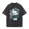 早い者勝ち 体型カバー プリント Tシャツ F-13448