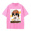 ゆったり カジュアル プリント Tシャツ F-13446
