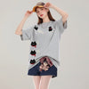 今季人気 ゆったり カジュアル 半袖 Tシャツ F-13580