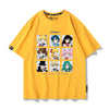 男女兼用 売れ筋 カジュアル 半袖 Tシャツ F-13427