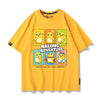 男女兼用 シンプル カジュアル Tシャツ F-13451
