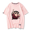 男女兼用 人気高い プリント 半袖 Tシャツ F-13601