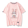 男女兼用 人気上昇中 プリント 半袖 Tシャツ F-13599