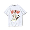 男女兼用 プリント カジュアル 半袖 Tシャツ F-13595