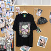 大人気アイテム プリント ゆったり Tシャツ F-13439