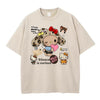 売れ筋 カジュアル プリント Tシャツ F-13442