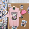 大人気アイテム プリント ゆったり Tシャツ F-13439