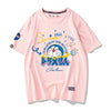 男女兼用 かわいい プリント 半袖 Tシャツ F-13598