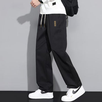 体型カバー カジュアル 高品質 ウエストゴム パンツ U-80033