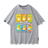 男女兼用 シンプル カジュアル Tシャツ F-13451