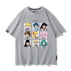 男女兼用 売れ筋 カジュアル 半袖 Tシャツ F-13427