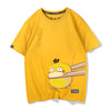 男女兼用 2タイプ カジュアル プリント 半袖 Tシャツ F-13596