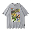 男女兼用 トレンドアイテム  プリント 半袖 Tシャツ F-13568