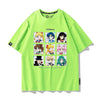 男女兼用 売れ筋 カジュアル 半袖 Tシャツ F-13427