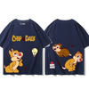 男女兼用 体型カバー シンプル 高品質 Tシャツ F-13376