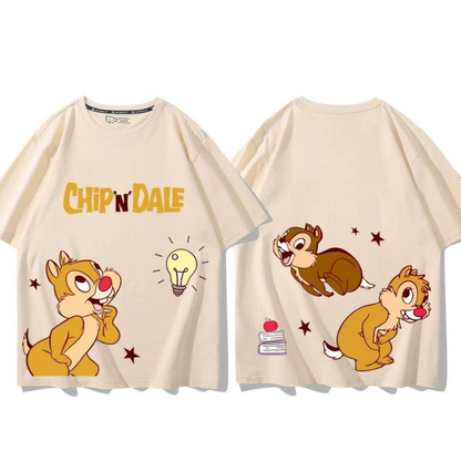 男女兼用 体型カバー シンプル 高品質 Tシャツ F-13376