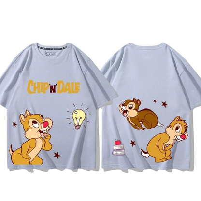 男女兼用 体型カバー シンプル 高品質 Tシャツ F-13376