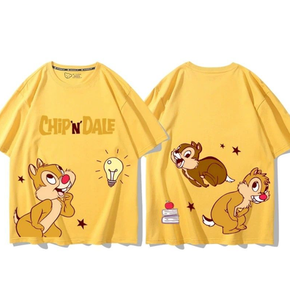 男女兼用 体型カバー シンプル 高品質 Tシャツ F-13376