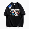 男女兼用 体型カバー シンプル Tシャツ F-13377