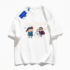 男女兼用 体型カバー シンプル Tシャツ F-13377