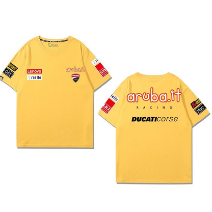 男女兼用 肌触りよい カジュアル Tシャツ F-13380