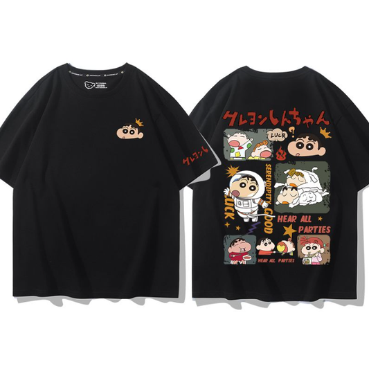 男女兼用 肌触りよい カジュアル Tシャツ F-13384