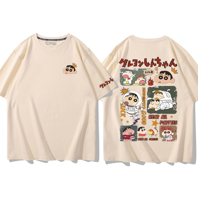 男女兼用 肌触りよい カジュアル Tシャツ F-13384